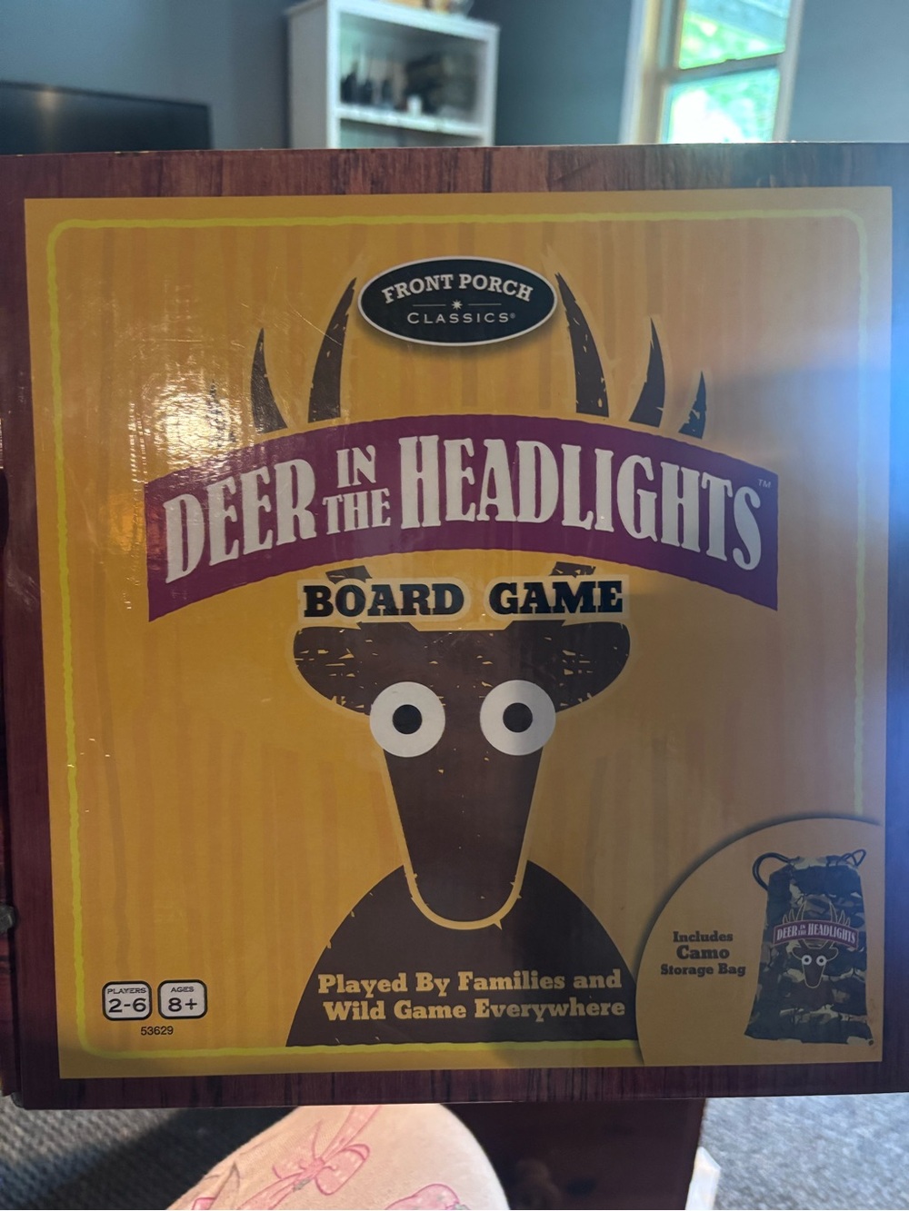 Deer in the Headlights Board Game - Yellow